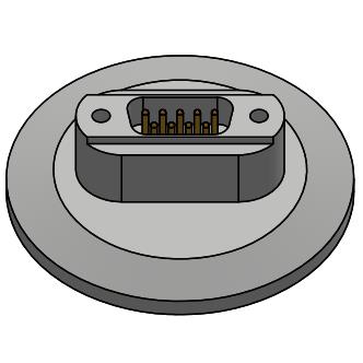 KF/ISO多針D型引線法蘭