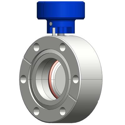 真空CF法蘭手動(dòng)蝶閥