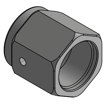 VCR Gland 一 高流量母螺帽